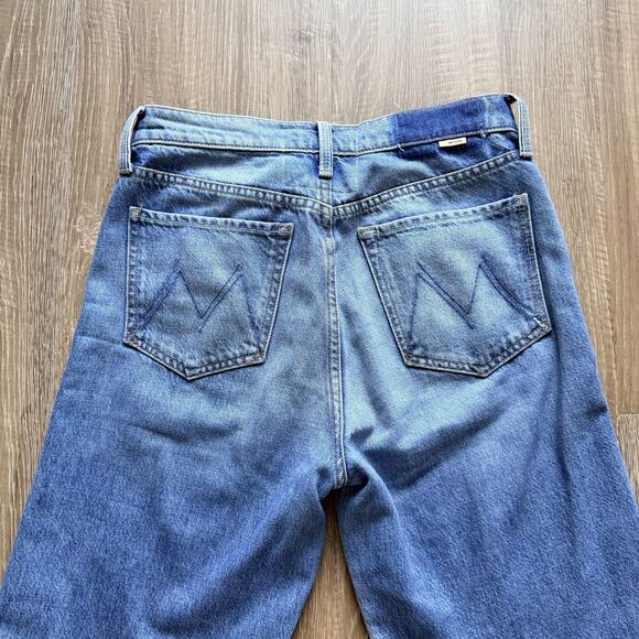 Mother The Tomcat Roller Jeans Womens 26 Blue/Pretty Is As Pretty Does - Picture 11 of 13